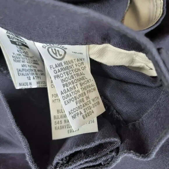 Bulwark FR Flame Resistant Cat‎ 2 Work Cargo Pants Men's 42x30  PLJ6NV4 NWT - Picture 6 of 14
